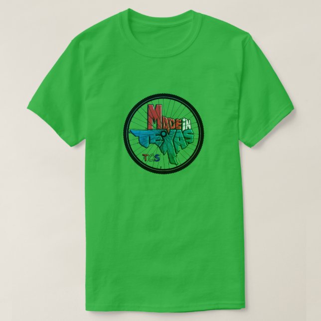 Camiseta TCS Texas Green (Diseño del anverso)