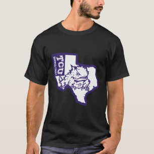 Camiseta Tcu Horned Frogs Estado Con Licencia Oficial