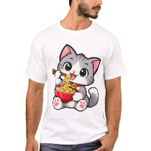 Camiseta TD Kitty Ramen Cat