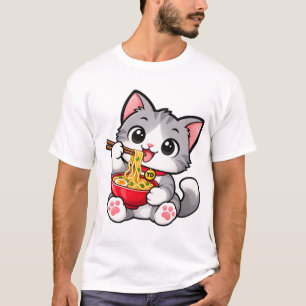 Camiseta TD Kitty Ramen Cat