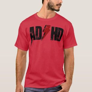 Camiseta TDA H para hombres Mujeres Niños Chicas Padres TDA