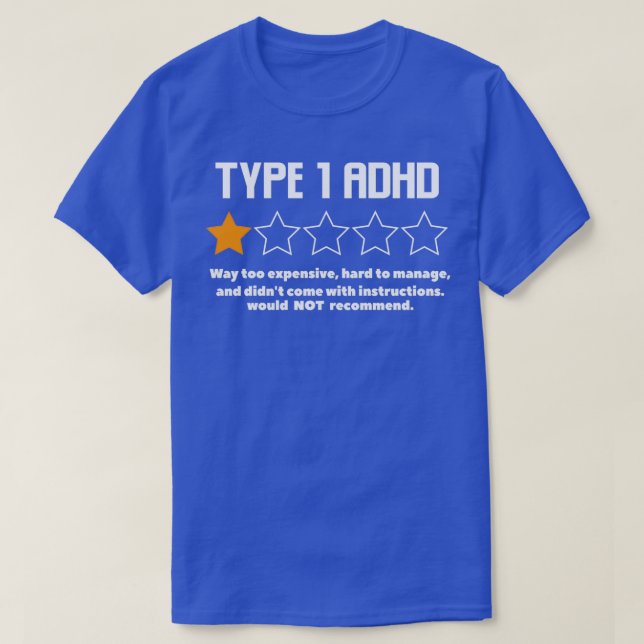 CAMISETA TDAH 11 (Diseño del anverso)
