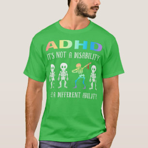 Camiseta TDAH Itx27s No Discapacidad Itx27s Una Arbil Difer