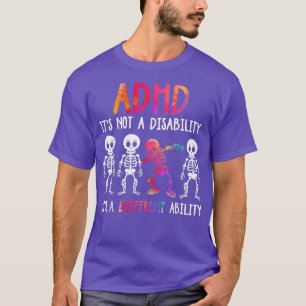 Camiseta TDAH No es discapacidad Es una habilidad diferente