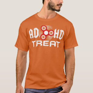 Camiseta TDAH Trate Fidget Spinner Funny para niños chicas