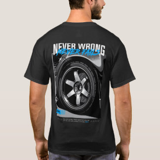 Camiseta  TE37 Ilustracion de llavero automotriz nunca equi