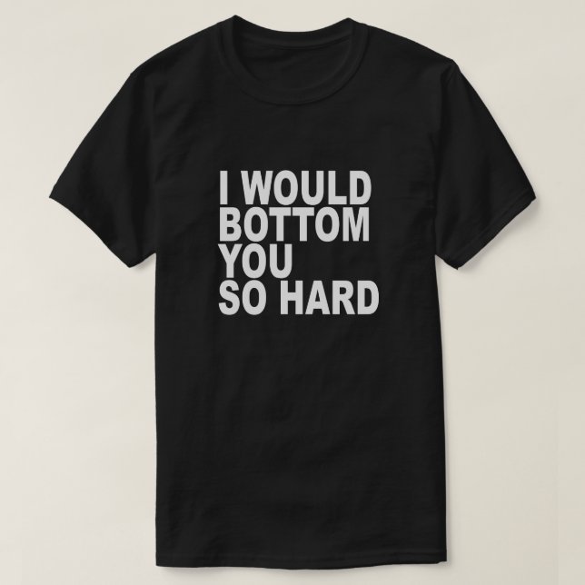 CAMISETA TE ABAJO TAN DURO (Diseño del anverso)