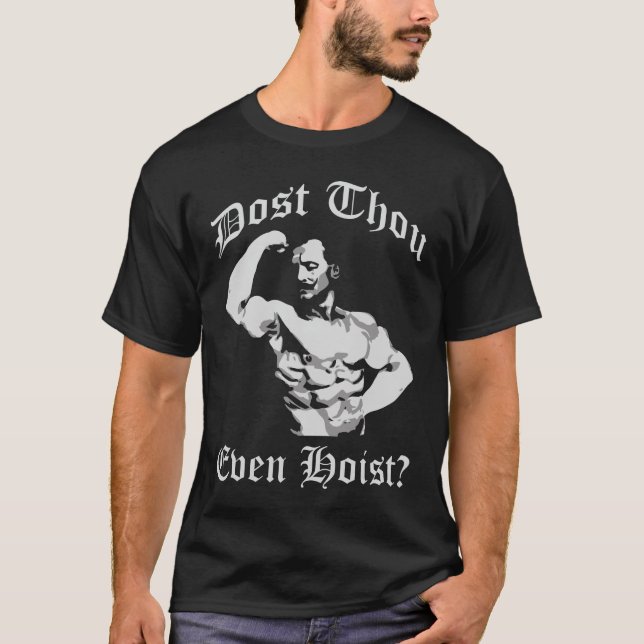 Camiseta ¿Te Alojas? Eugen Sandow - Bodybuilding (Anverso)