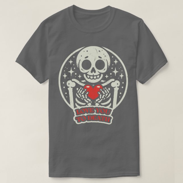 Camiseta Te Ama A La Muerte (Diseño del anverso)