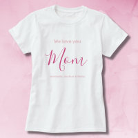 Te Ama Mamá Rosa Minimalista