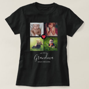 Camiseta Te amamos el regalo único de la abuela Nana Gigi 