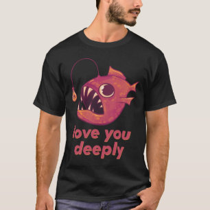 Camiseta Te Amas Profundamente Anglicano Criatura Roja