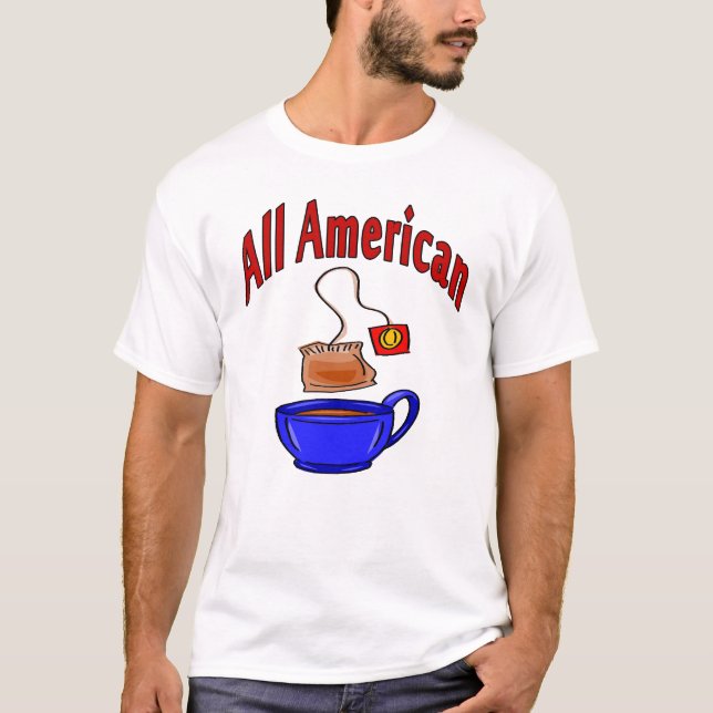 Camiseta Te americano (Anverso)