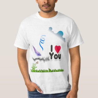 Camiseta Te amo