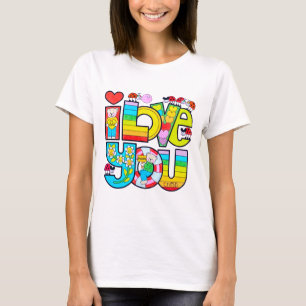 Camiseta  Te amo