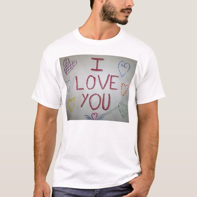 Camiseta Te amo (Anverso)
