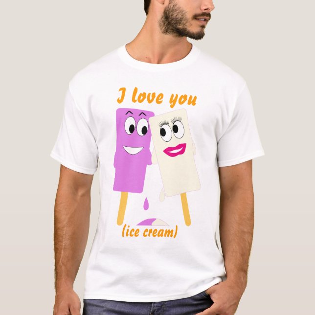 Camiseta Te amo (Anverso)