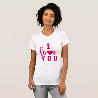 Camiseta Te Amo