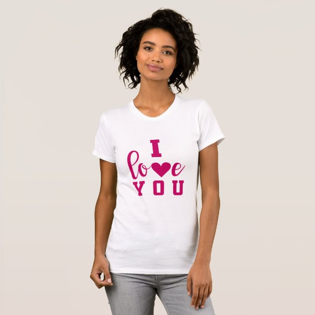 Camiseta Te Amo (Anverso completo)