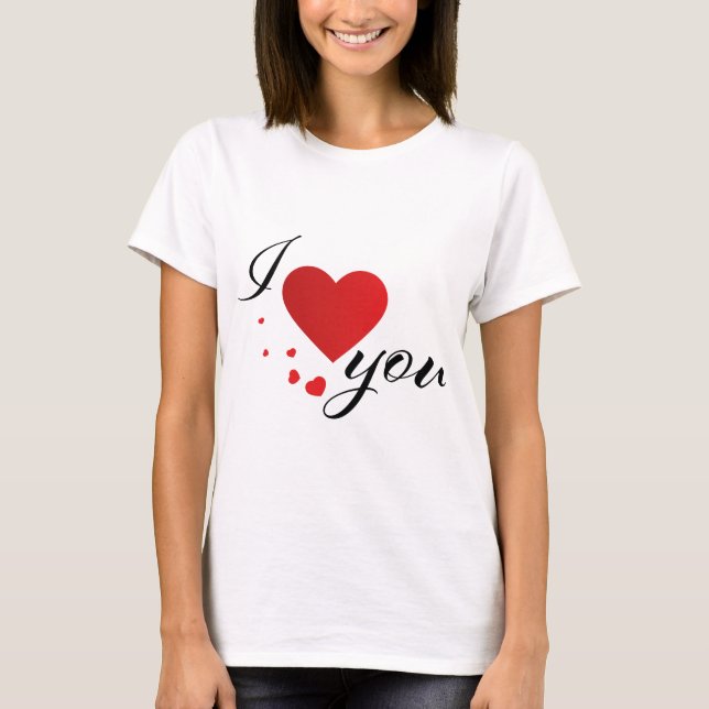Camiseta te amo (Anverso)