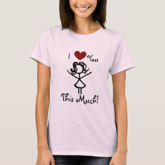 Camiseta Te amo…