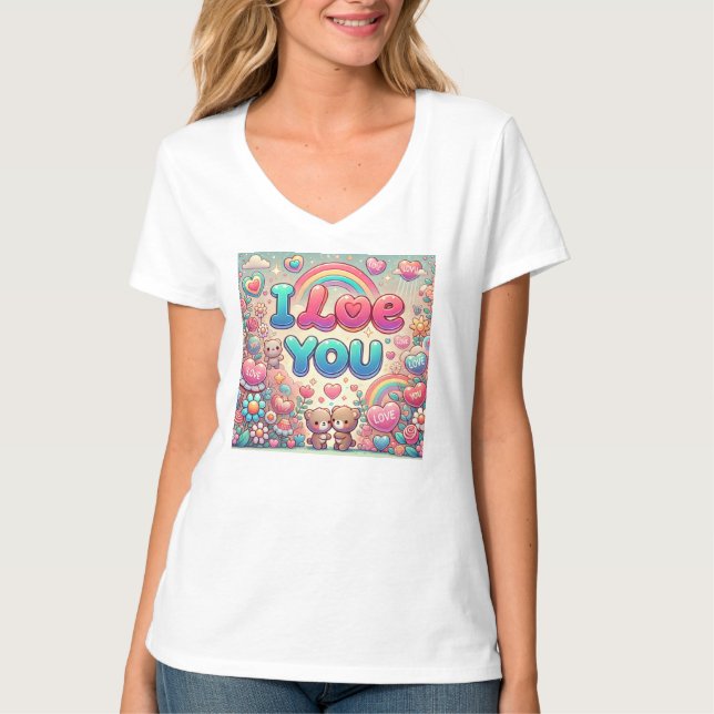 Camiseta Te Amo (Anverso)