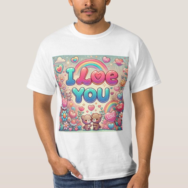 Camiseta Te Amo (Anverso)