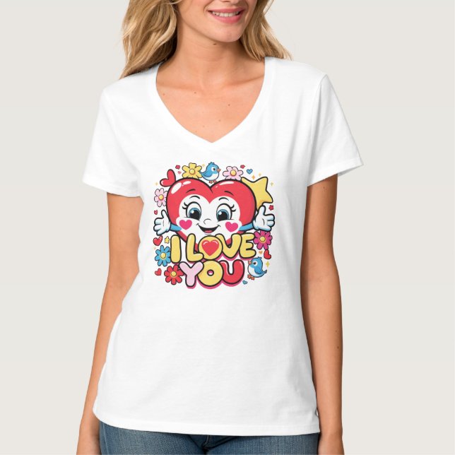 Camiseta Te Amo (Anverso)