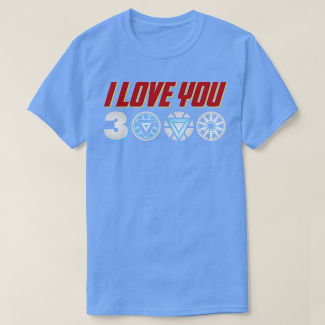 Camiseta Te Amo 3000 (Diseño del anverso)
