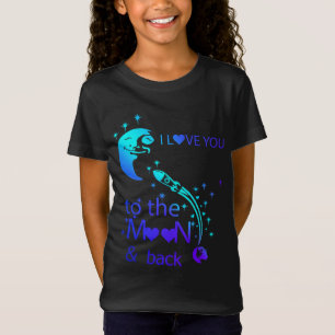 Camiseta Te amo a la luna y a la espalda