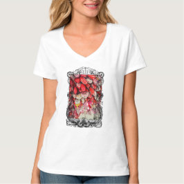 Camiseta Te amo a ti y a la luna y atrás con el marco