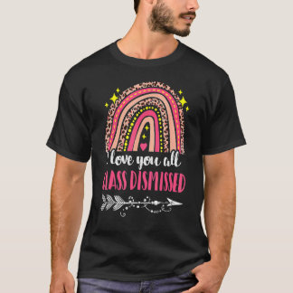 Camiseta Te Amo A Todas Las Clases Desechadas Diversión El