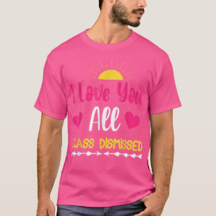 Camiseta Te amo a todas las clases desechamos la playa del