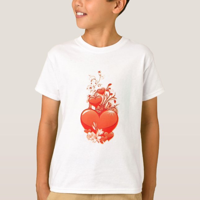 Camiseta Te amo amor amor valentino amor romántico (Anverso)