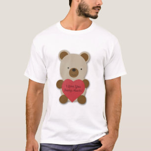 Camiseta Te Amo Antes De Mucho Oso De Teddy.