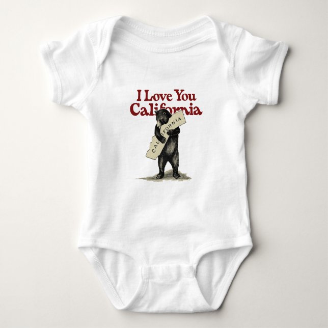 Camiseta Te amo California (Anverso)