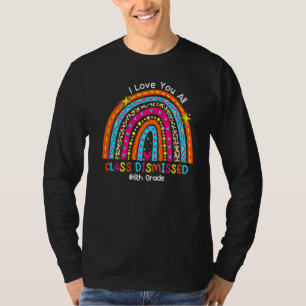 Camiseta Te Amo Clase Descartada Profesora de 6º Grado Rain