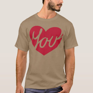 Camiseta Te Amo Corazón divertido