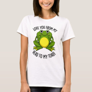 Camiseta Te Amo Desde Mi Cabeza A Mi Divertido Animal Pun