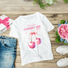 Camiseta "Te amo" - Día de San Valentín rosa y dulce