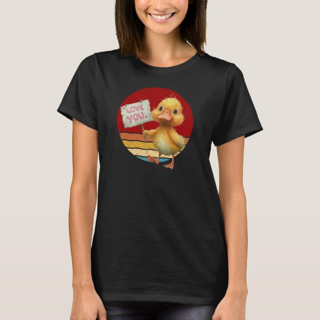 Camiseta Te Amo Ducky (Anverso)
