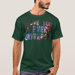Camiseta Te amo en cada día del padre universal 