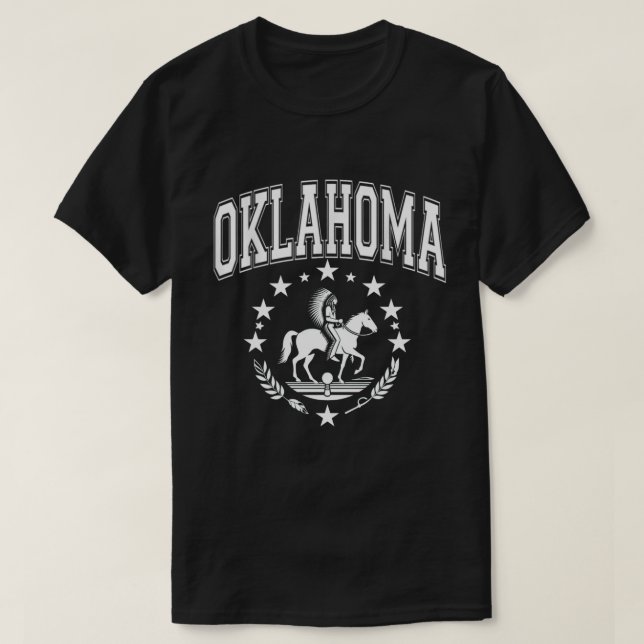 Camiseta Te amo en Oklahoma (Diseño del anverso)