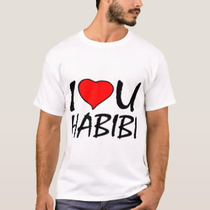 Camiseta te amo habibi