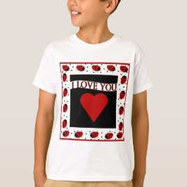 Camiseta Te Amo Ladybugs