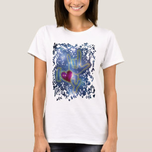 Camiseta TE AMO/lenguaje de signos