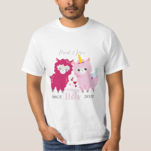 Camiseta Te Amo Llots Llama Personalizado Gigante De Ella
