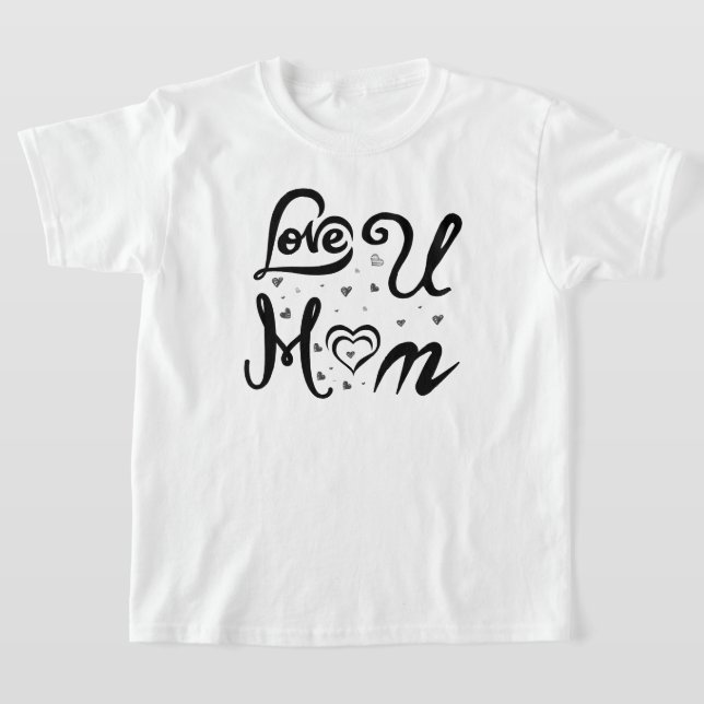 Camiseta Te Amo Mamá (Distribución)