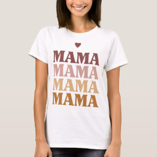 Camiseta Te Amo Mamá, Regalo del Día de la Madre, Regalo Pa