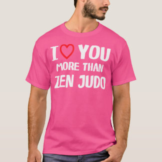 Camiseta Te Amo Más Que A Zen Judo Graciosas Mujeres Christ